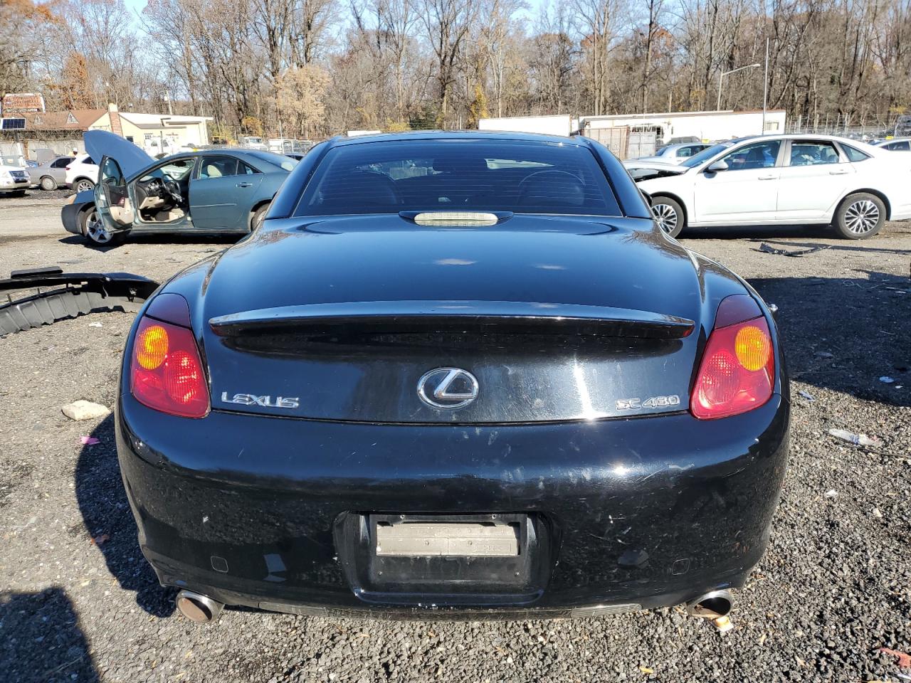 2003 Lexus SC VIN JTHFN48Y530045743 Copart auction photo, front end damage thumbnail 6