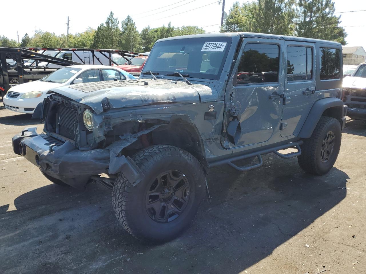 2014 Jeep Wrangler VIN 1C4BJWDG8EL257610