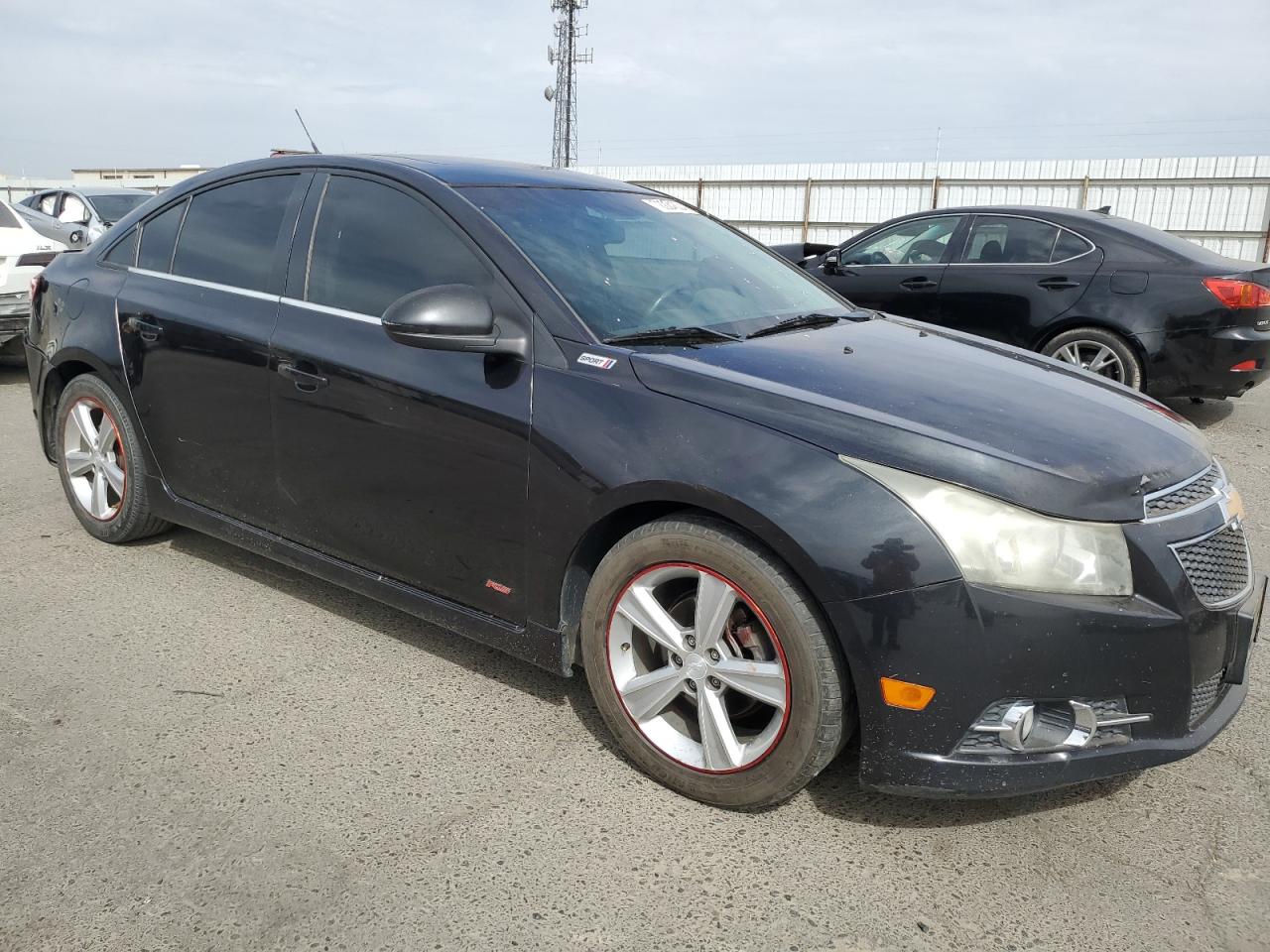2012 Chevrolet Cruze VIN 1G1PG5SC5C7133971 Copart auction photo, rear end / side damage thumbnail 4