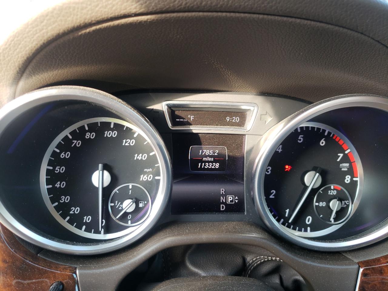 2014 Mercedes-Benz GL-klasse VIN 4JGDF7DE4EA362215 Copart auction photo, front end damage thumbnail 9