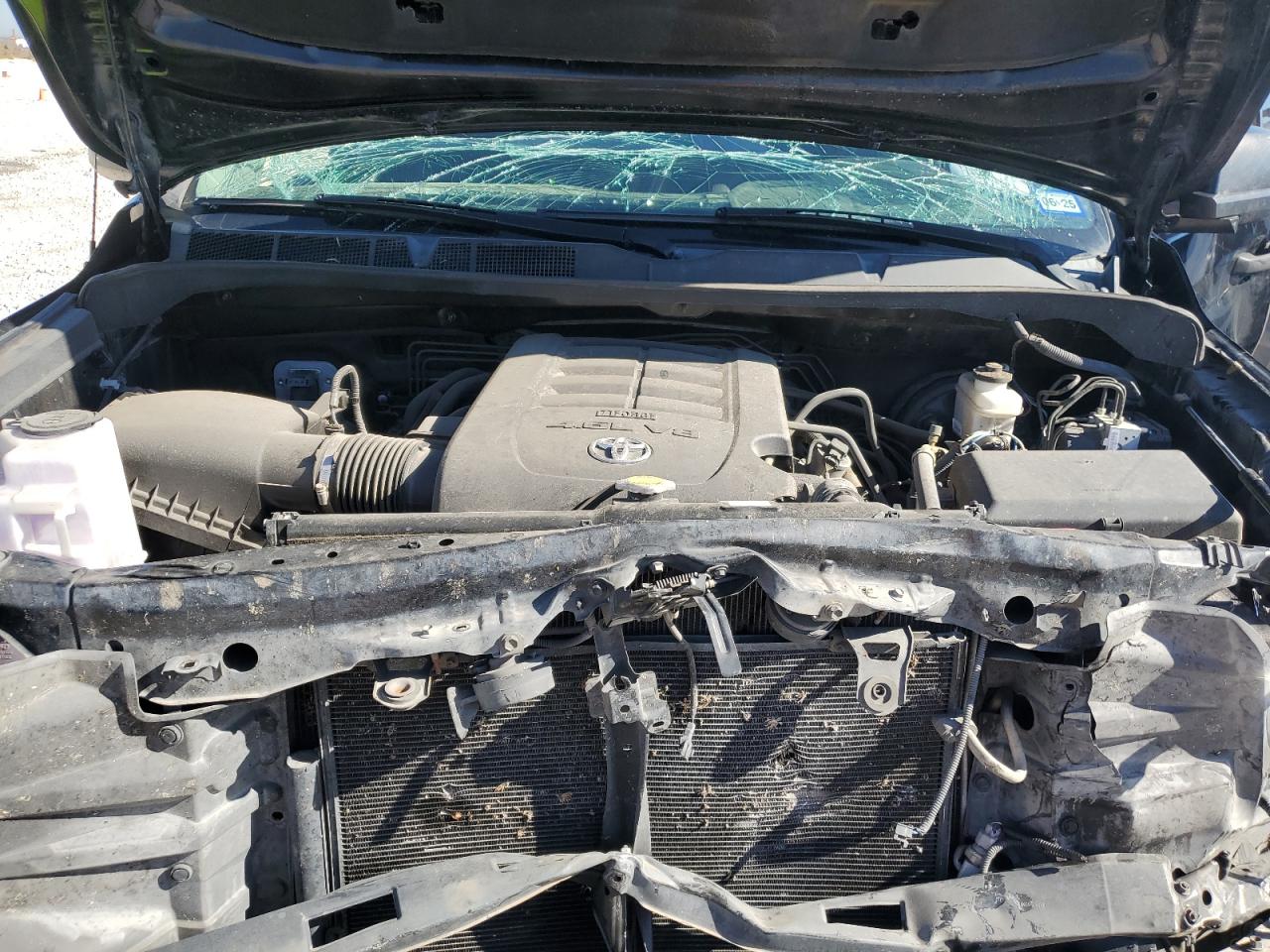 2017 Toyota Tundra VIN 5TFEM5F10HX111996 Copart auction photo, front end damage thumbnail 11