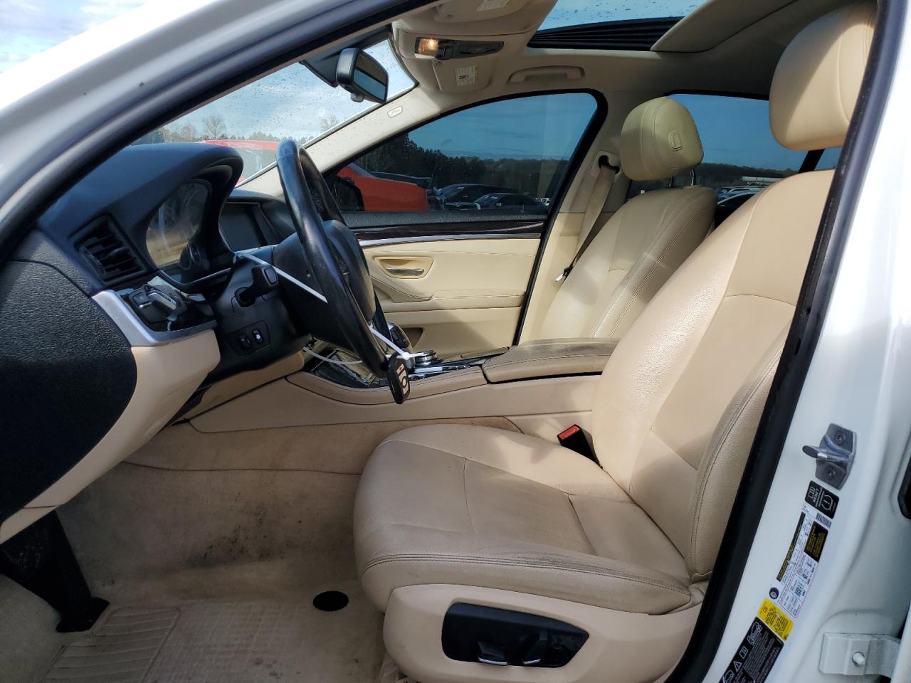 2015 BMW 5er VIN WBA5A7C50FD621112 Copart auction photo, all over damage thumbnail 7