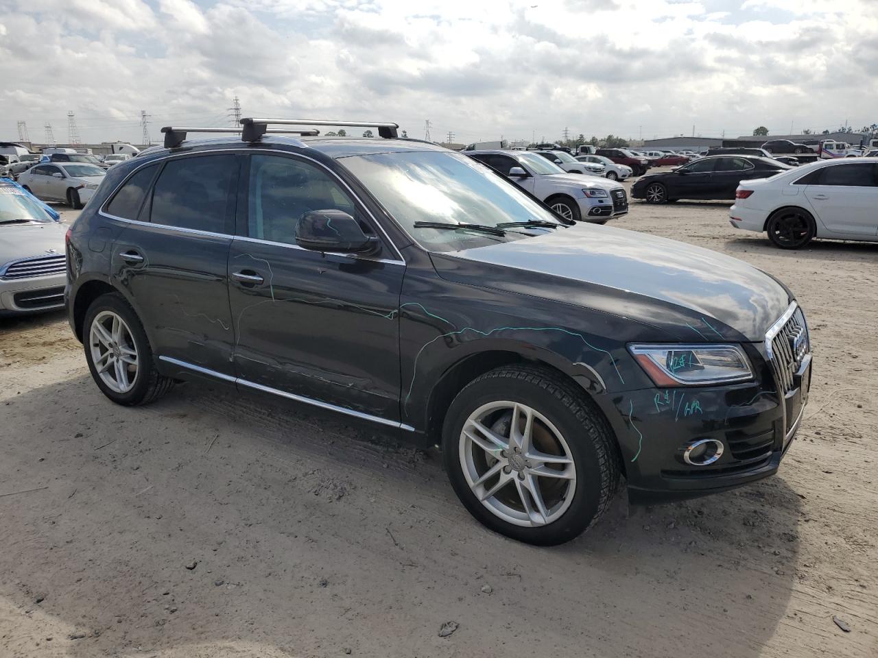 2016 Audi Q5 VIN WA1L2AFP7GA138425 Copart auction photo, side / minor dent/scratches damage thumbnail 4