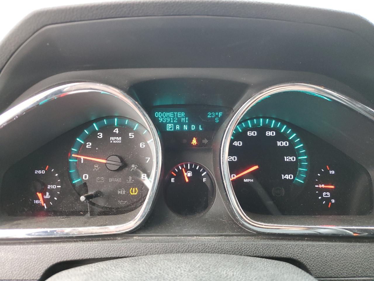 2011 Chevrolet Traverse VIN 1GNKRJED8BJ161961 Copart auction photo, front end damage thumbnail 10