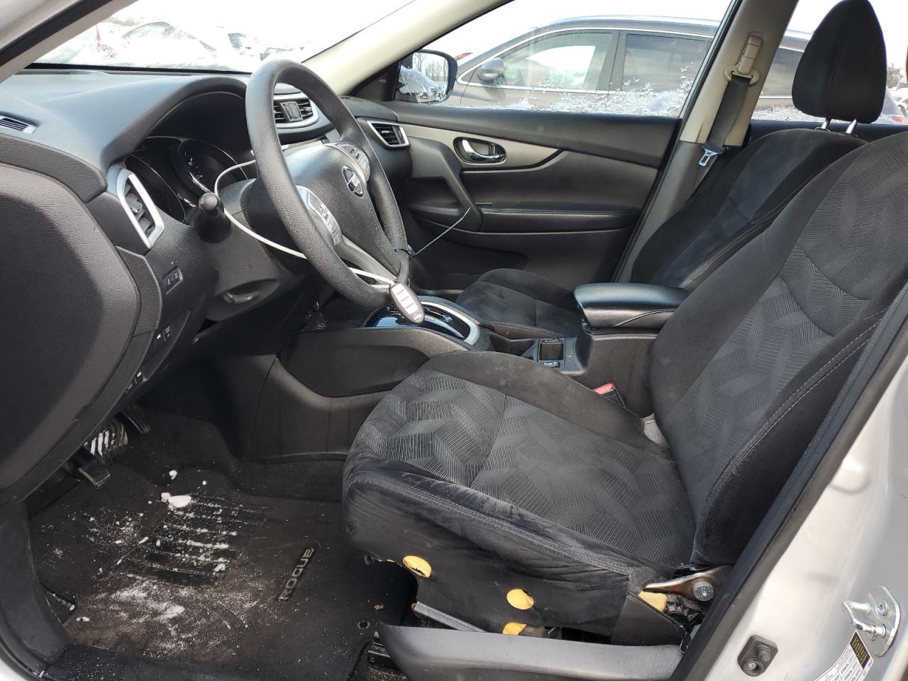 2015 Nissan Rogue VIN 5N1AT2MV0FC831157 Copart auction photo, side damage thumbnail 7