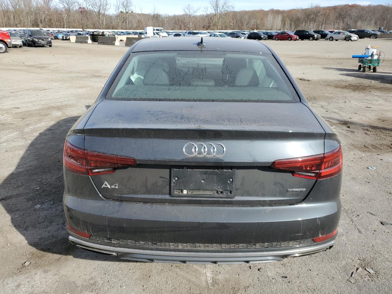 2019 Audi A4 VIN WAUDNAF44KN006647 Copart auction photo, front end / minor dent/scratches damage thumbnail 6