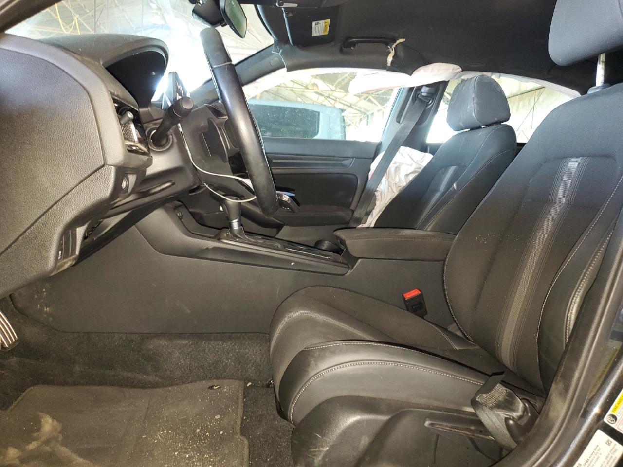 2022 Honda Civic VIN 2HGFE2F58NH597655 Copart auction photo, side damage thumbnail 7
