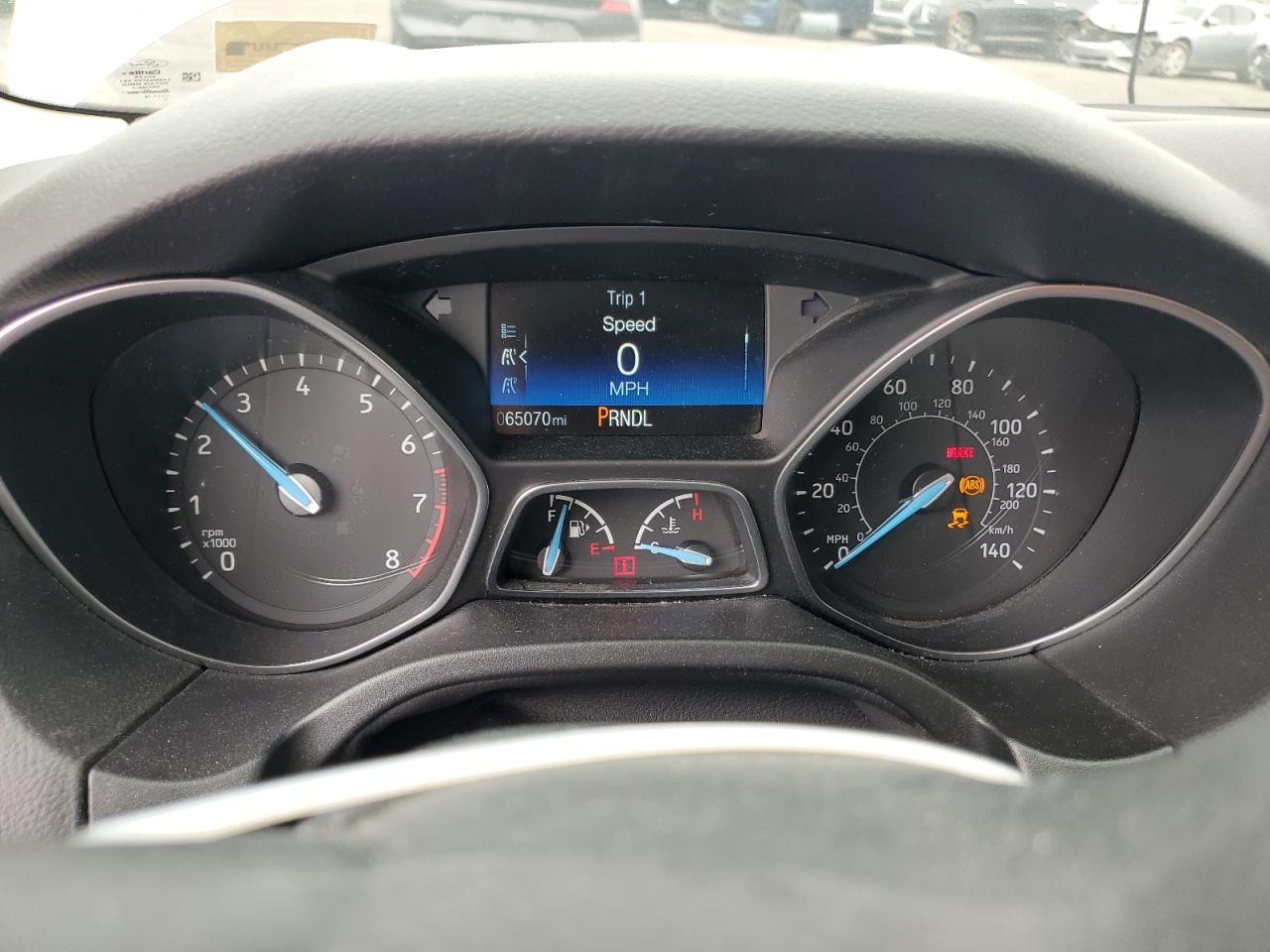 2018 Ford Focus VIN 1FADP3E20JL287726 Copart auction photo, undercarriage / front end damage thumbnail 9