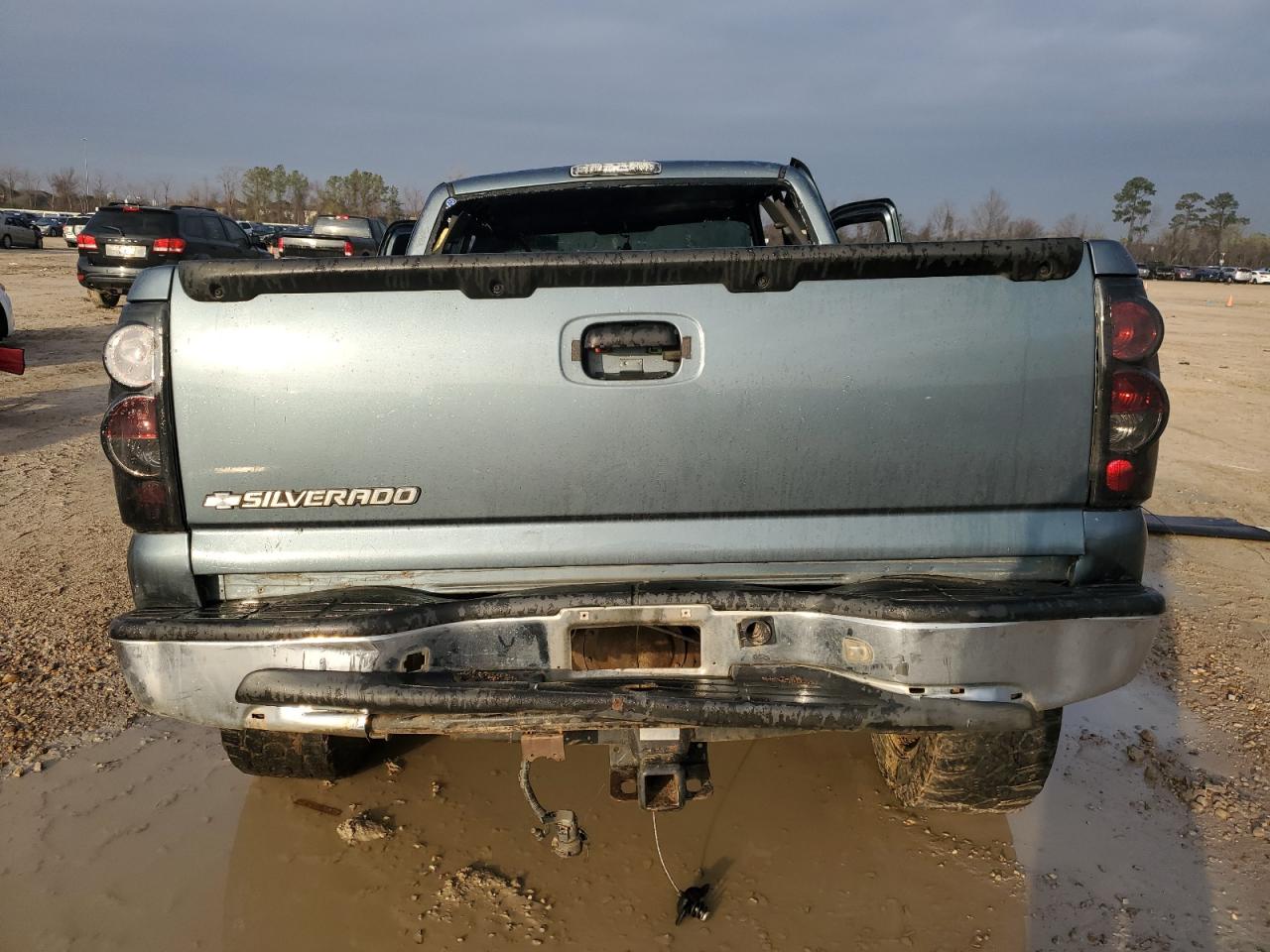2006 Chevrolet Silverado VIN 2GCEC19V461344655 Copart auction photo, all over damage thumbnail 6