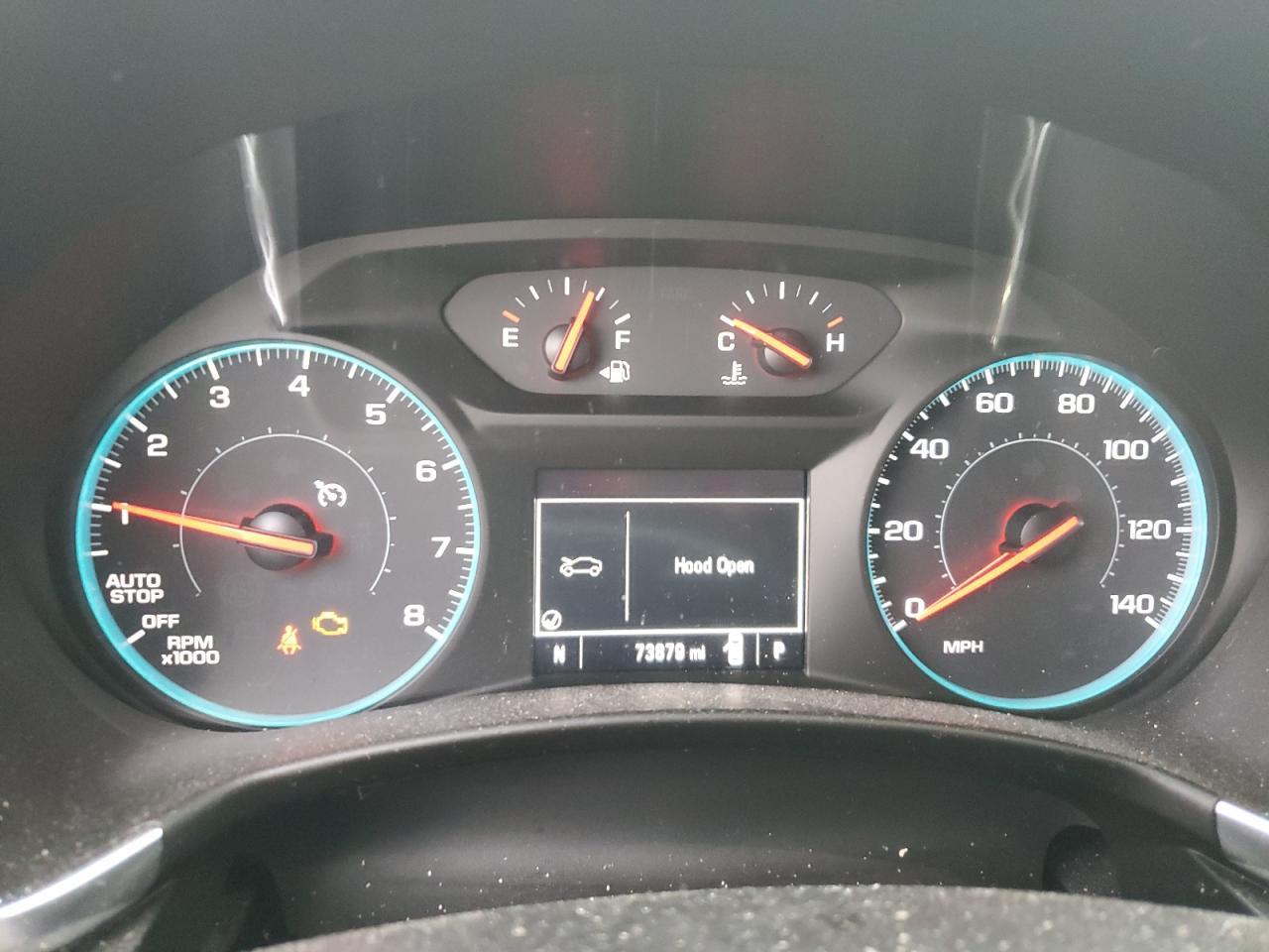 2018 Chevrolet Equinox VIN 2GNAXHEV0J6214814 Copart auction photo, front end / minor dent/scratches damage thumbnail 9