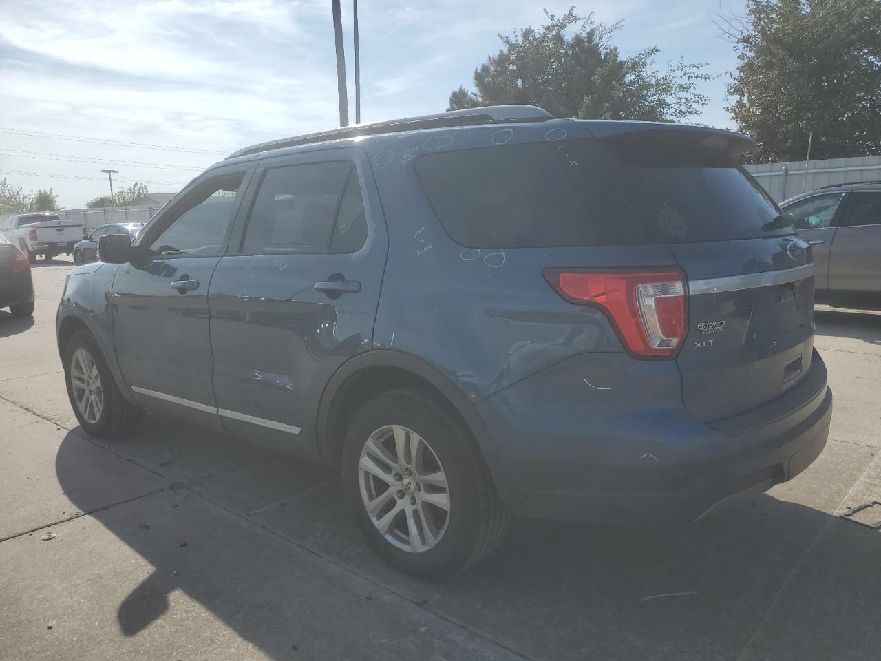 2019 Ford Explorer VIN 1FM5K8D81KGA92868 Copart auction photo, hail / minor dent/scratches damage thumbnail 2