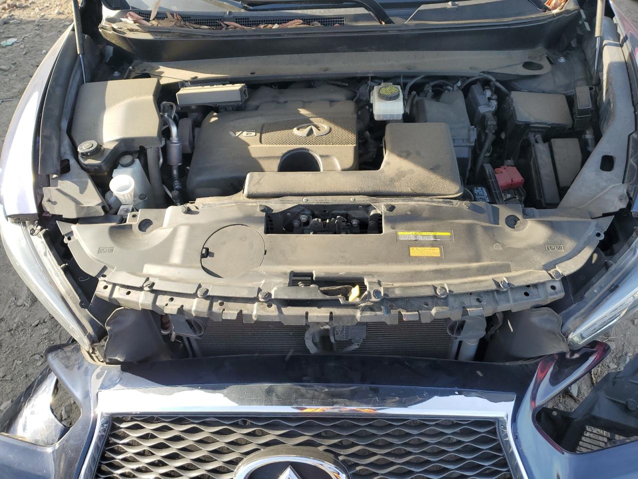 2017 Infiniti QX60 VIN 5N1DL0MM4HC545730 Copart auction photo, front end / minor dent/scratches damage thumbnail 12