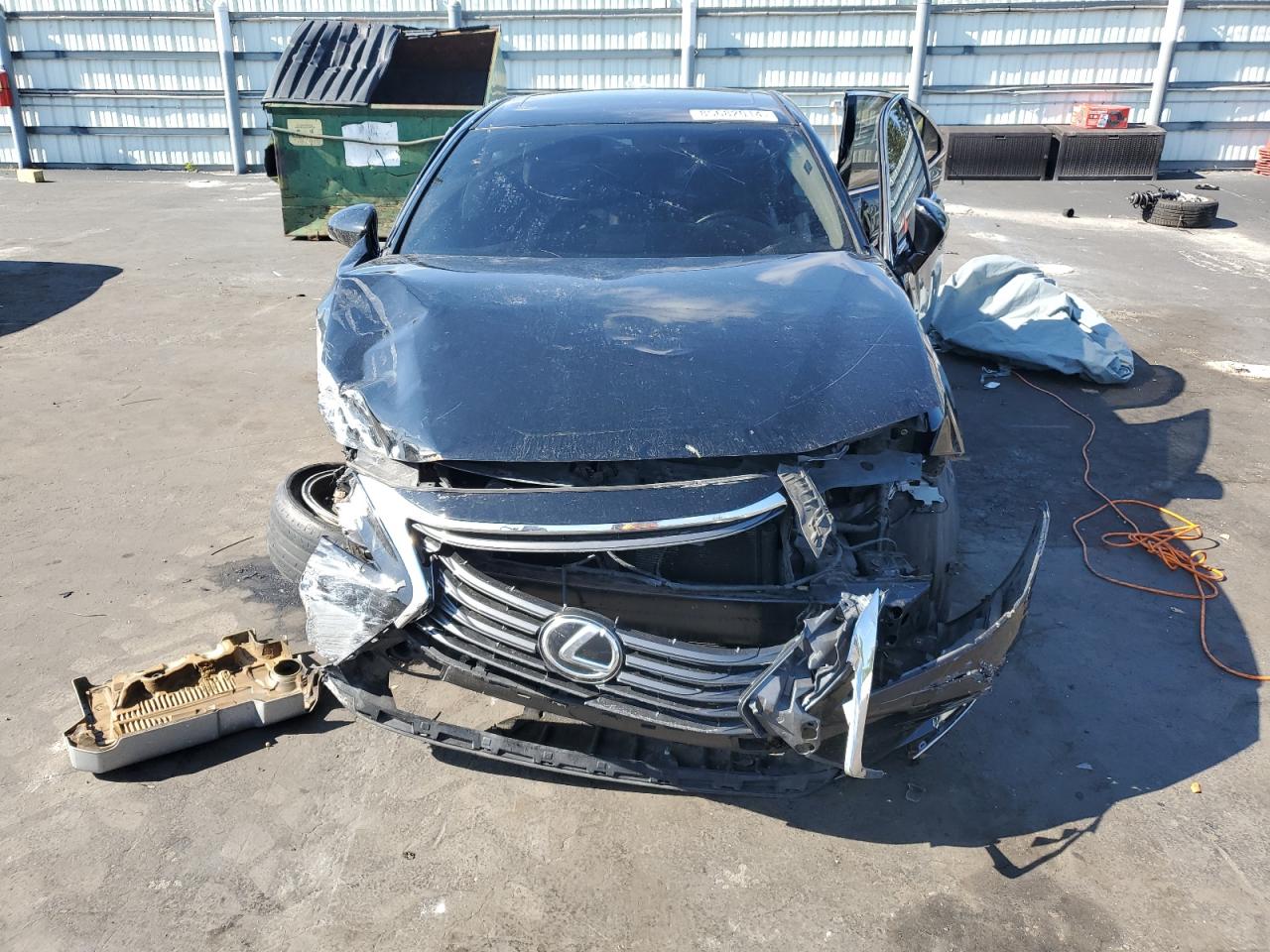 2016 Lexus ES VIN 58ABK1GG3GU006586 Copart auction photo, all over damage thumbnail 5