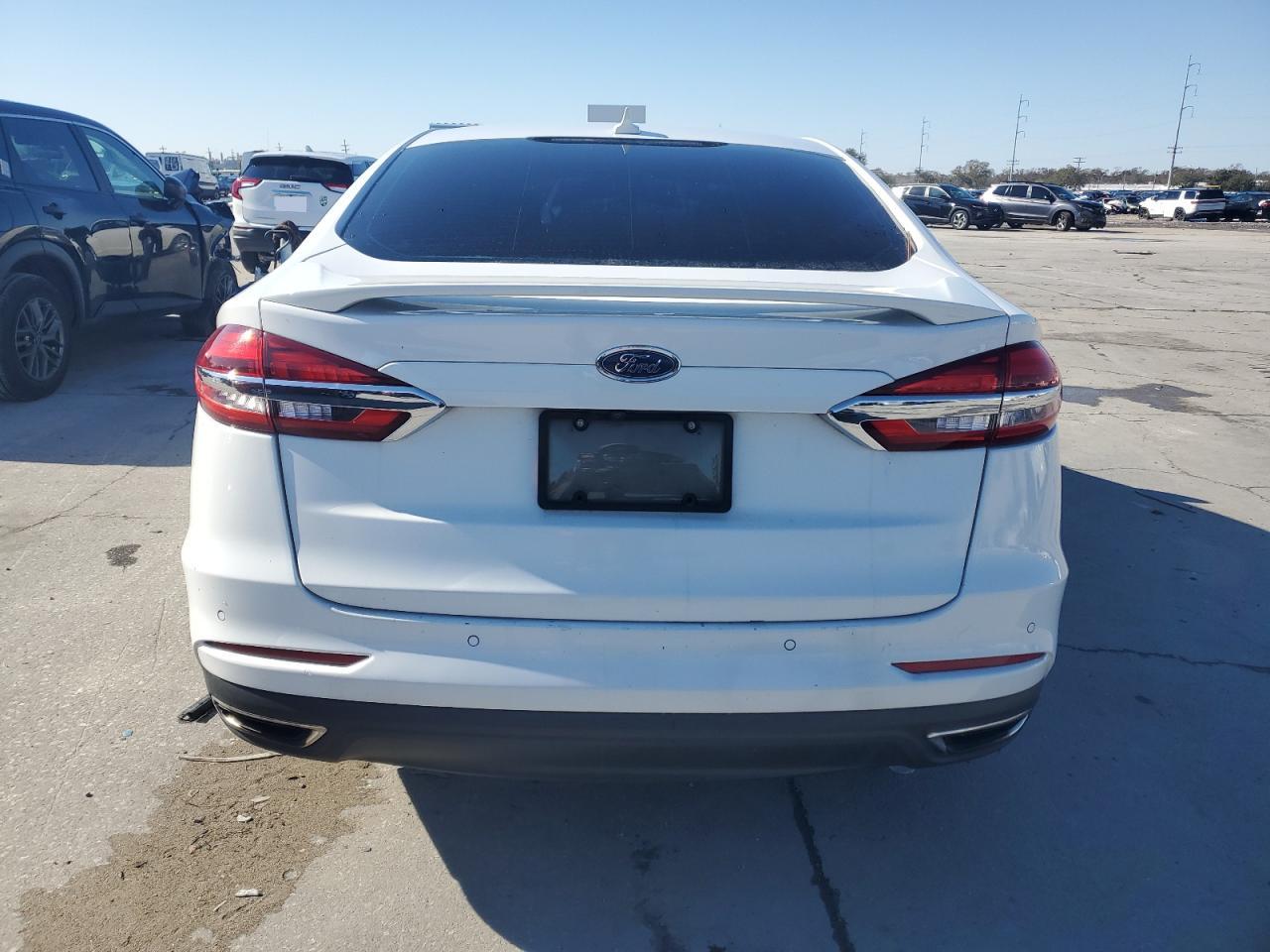 2020 Ford Fusion VIN 3FA6P0D91LR151485 Copart auction photo, front end damage thumbnail 6
