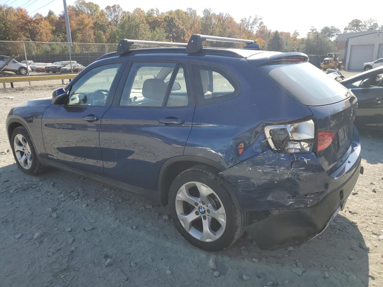 2014 BMW X1 VIN WBAVM1C53EVW50584 Copart auction photo, rear end damage thumbnail 2