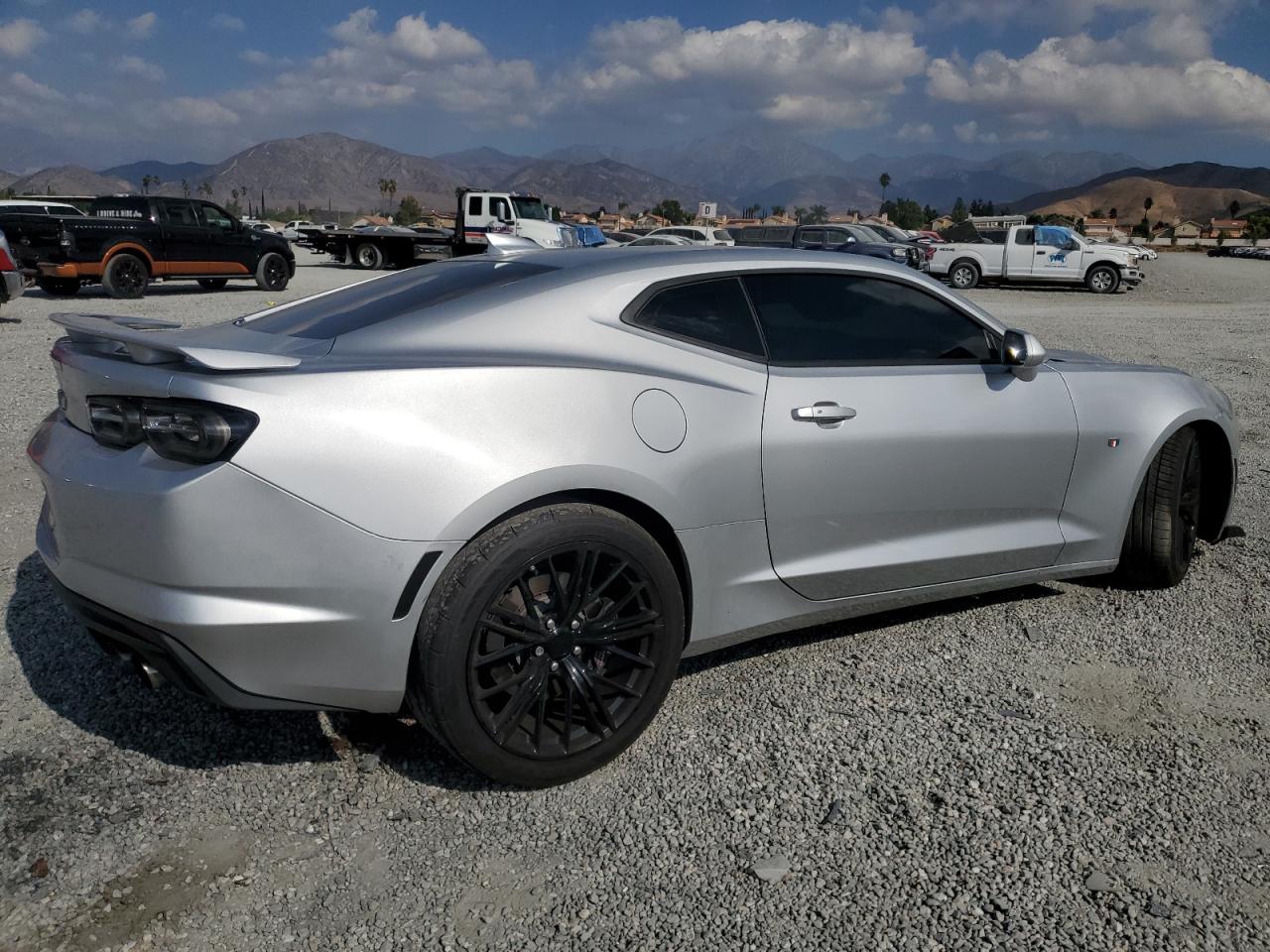 2019 Chevrolet Camaro VIN 1G1FF1R76K0135512 Copart auction photo, front end / side damage thumbnail 3