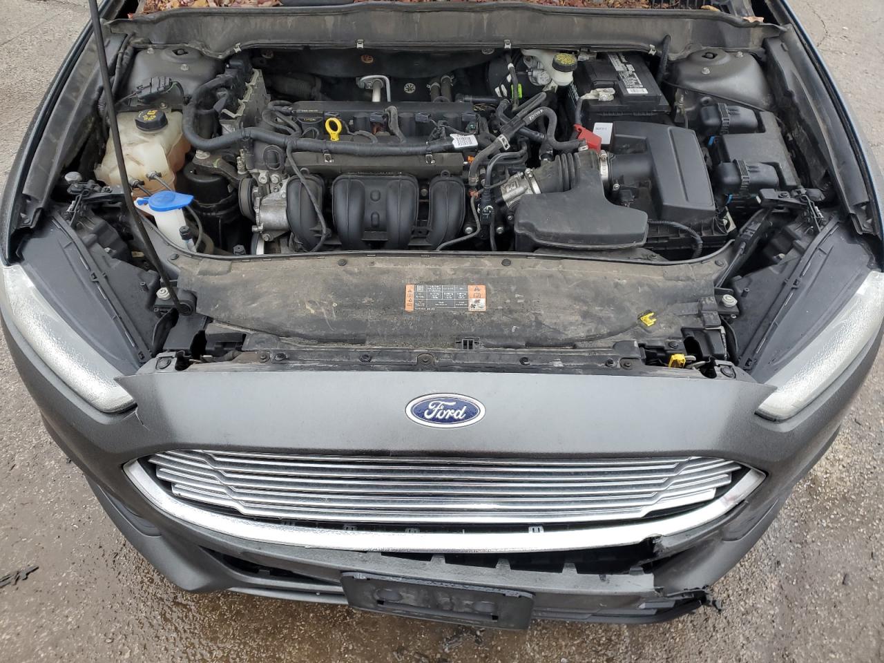 2015 Ford Fusion VIN 1FA6P0H73F5125163 Copart auction photo, front end damage thumbnail 11