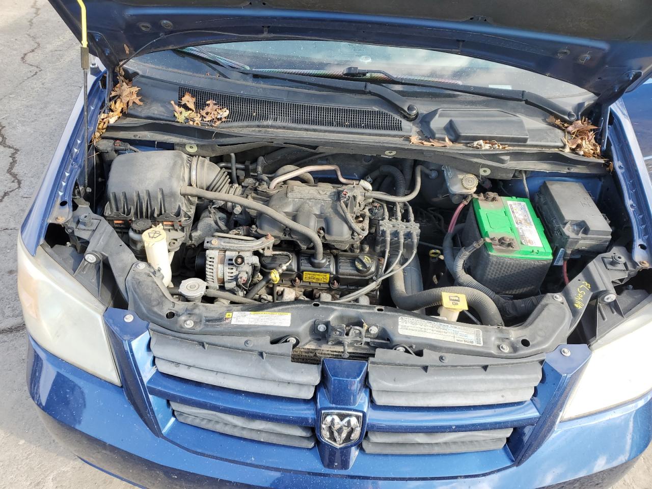 2010 Dodge Caravan VIN 2D4RN4DE6AR120949 Copart auction photo, side / rear end damage thumbnail 12