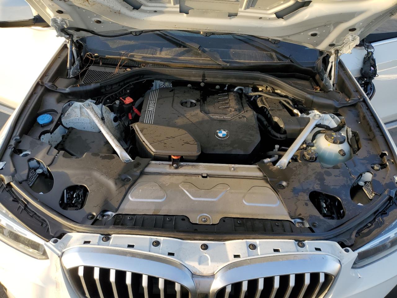 2024 BMW X3 VIN 5UX43DP01R9W45821 Copart auction photo, all over damage thumbnail 14