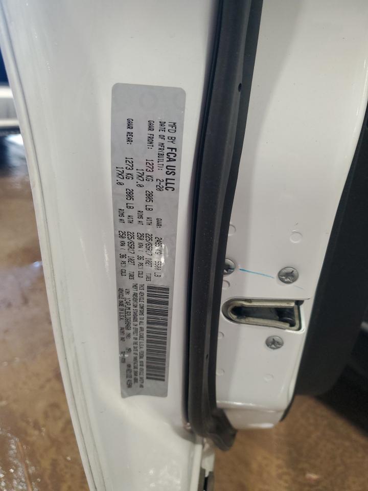 2020 Jeep Grand Cherokee VIN 1C4PJMLB2LD609460 Copart auction photo, front end / rear end damage thumbnail 13