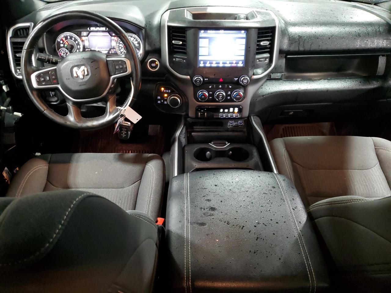 2021 RAM 1500 VIN 1C6SRFBT4MN721382 Copart auction photo, front end / side damage thumbnail 8