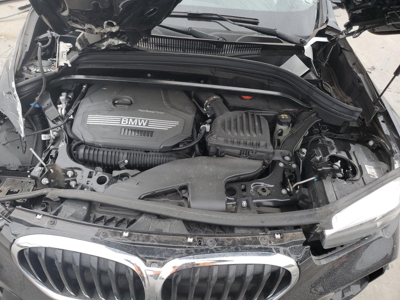 2021 BMW X1 VIN WBXJG7C08M5U18676 Copart auction photo, rollover damage thumbnail 13