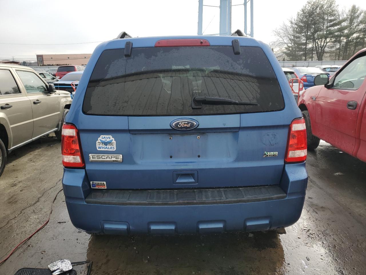 2010 Ford Escape VIN 1FMCU9DG7AKC47823 Copart auction photo, side damage thumbnail 6