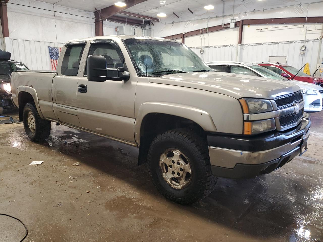 2003 Chevrolet Silverado VIN 2GCEK19TX31114308 Copart auction photo, all over damage thumbnail 4