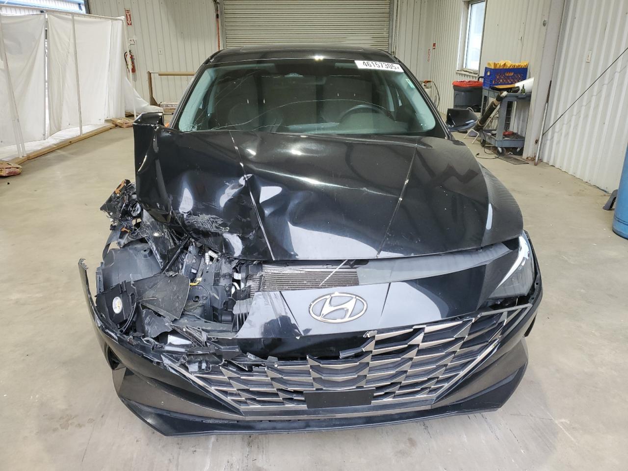 2021 Hyundai Elantra VIN 5NPLP4AGXMH028750 Copart auction photo, front end / minor dent/scratches damage thumbnail 5