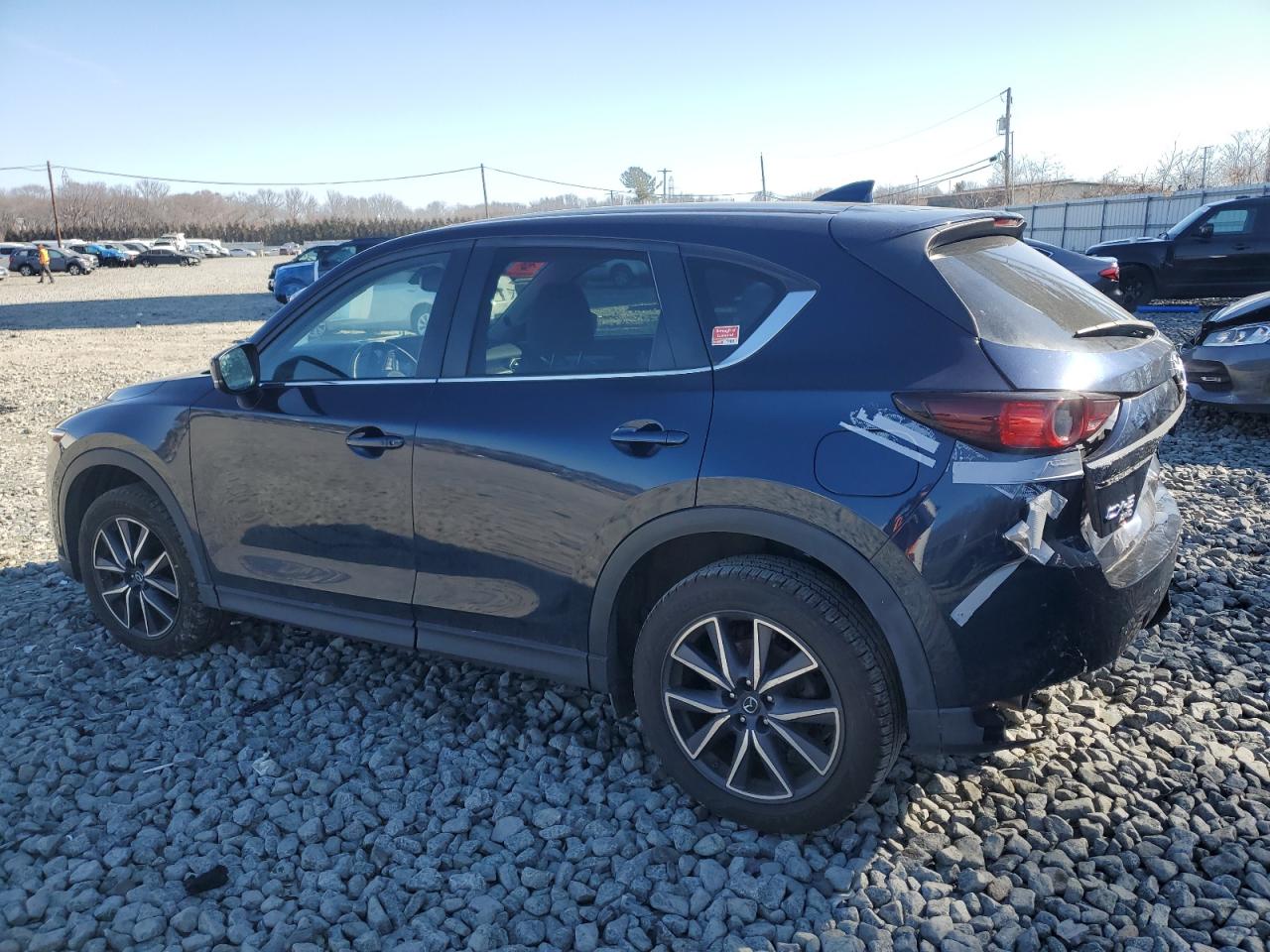 2018 Mazda CX-5 VIN JM3KFBCM8J0388430 Copart auction photo, front end / rear end damage thumbnail 2
