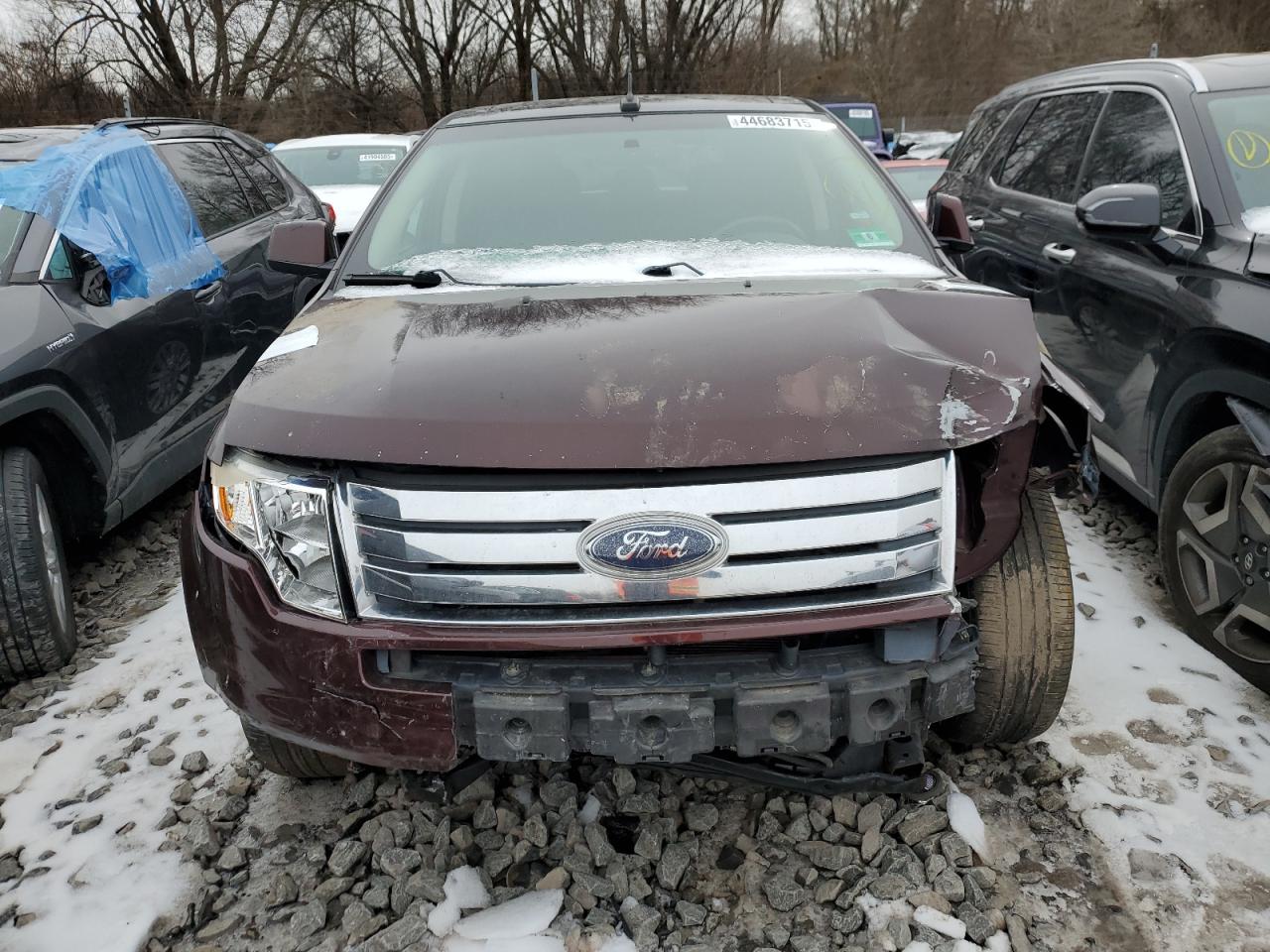 2010 Ford Edge VIN 2FMDK4KC0ABB55881 Copart auction photo, front end / rear end damage thumbnail 5