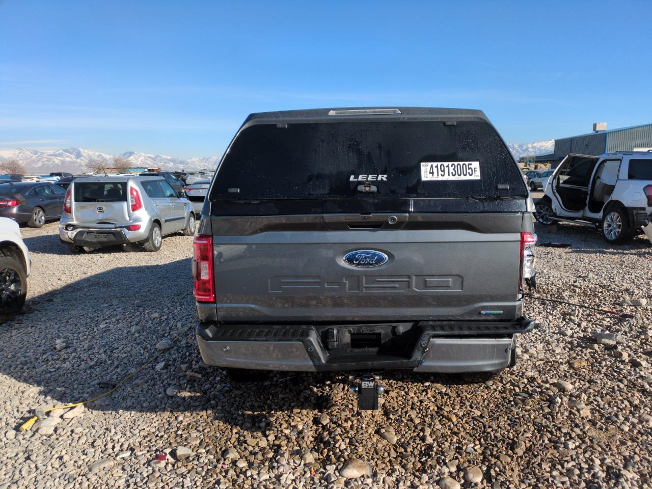 2023 Ford F-150 VIN 1FTFW1E8XPFA49002 Copart auction photo, front end / rear end damage thumbnail 6