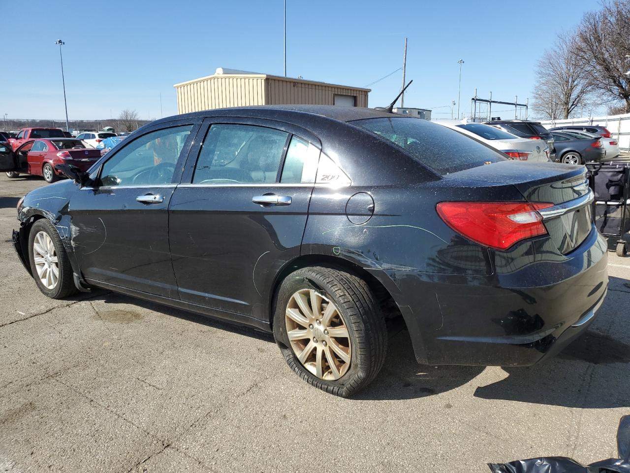 2013 Chrysler 200 VIN 1C3CCBBB0DN584220 Copart auction photo, all over / undercarriage damage thumbnail 2