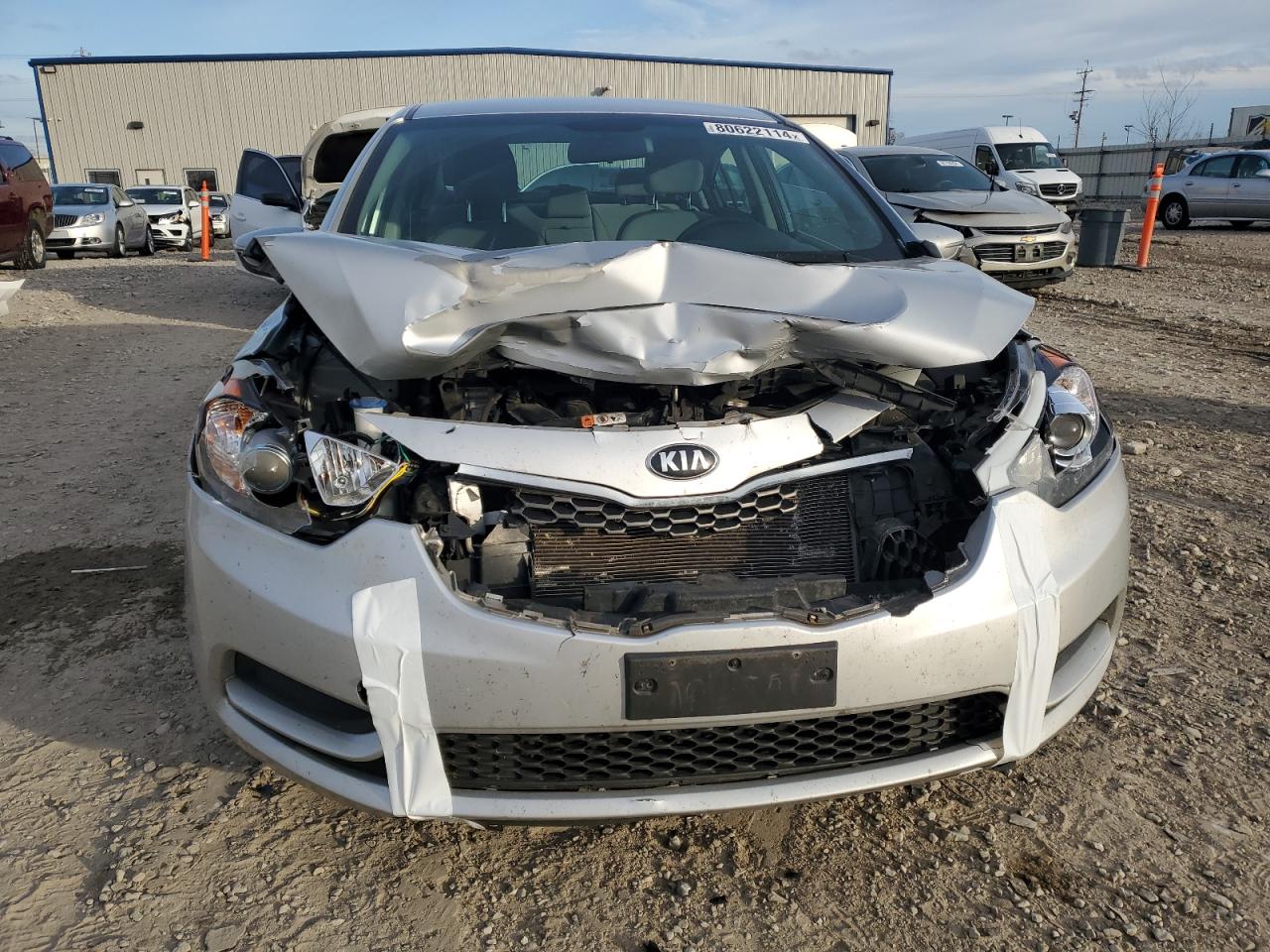 2016 KIA Forte VIN KNAFX4A69G5503150 Copart auction photo, front end damage thumbnail 5