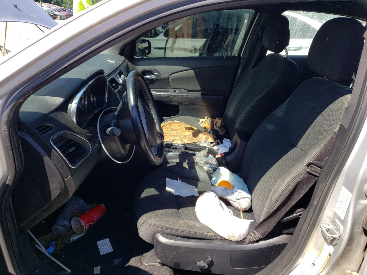 2012 Chrysler 200 VIN 1C3CCBBB6CN175637 Copart auction photo, water/flood / all over damage thumbnail 7