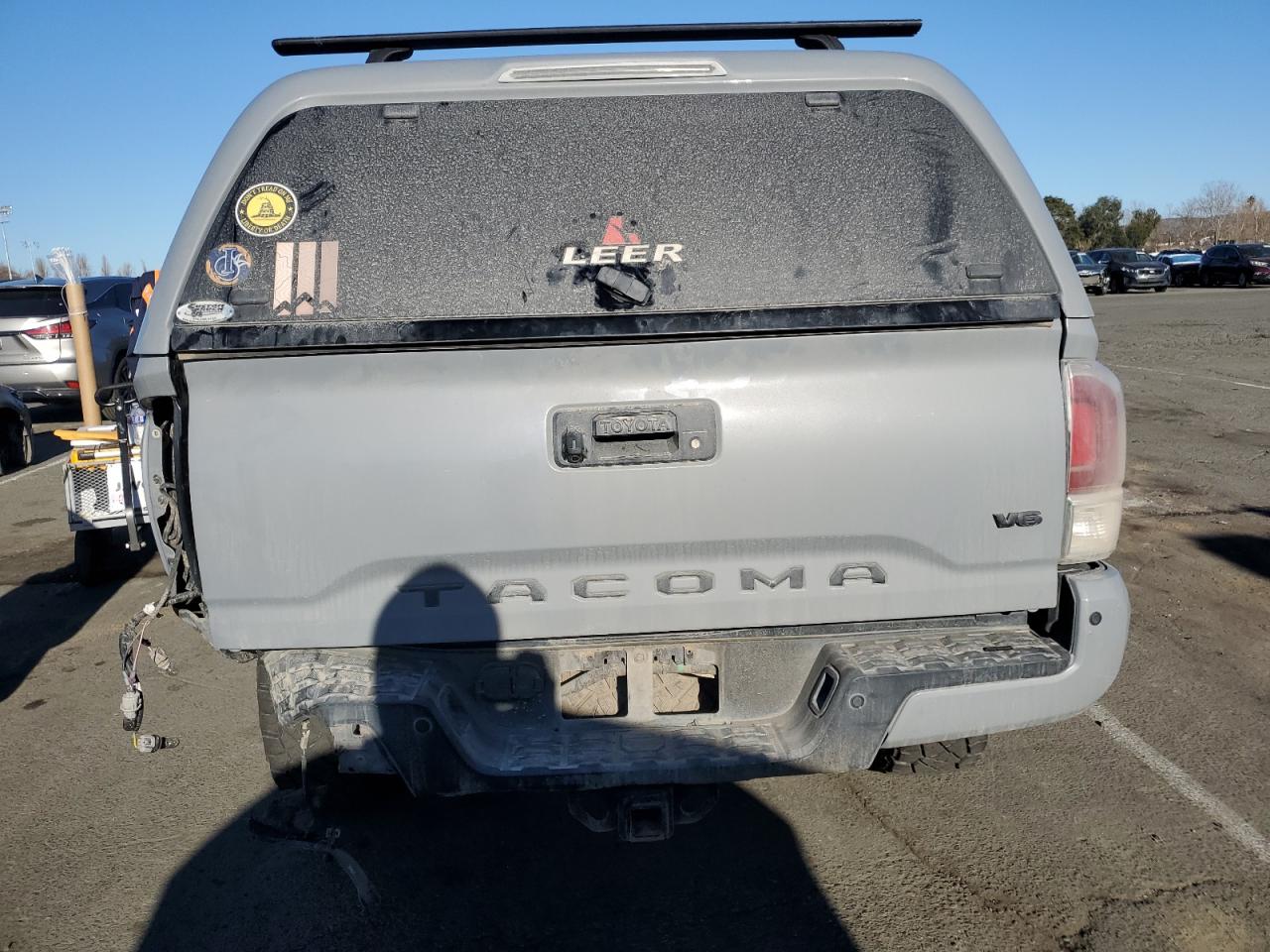 2020 Toyota Tacoma VIN 3TMDZ5BN4LM089814 Copart auction photo, front end / all over damage thumbnail 6