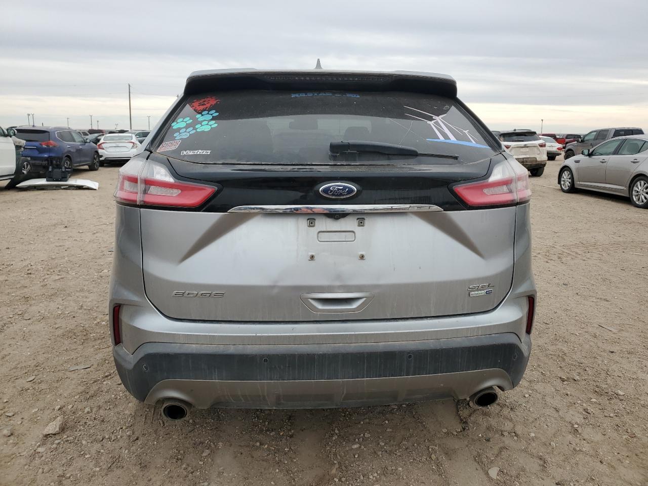 2020 Ford Edge VIN 2FMPK4J9XLBA58175 Copart auction photo, hail damage thumbnail 6