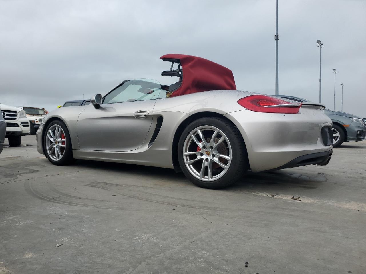 2013 Porsche Boxster VIN WP0CB2A82DS132355 Copart auction photo, water/flood damage thumbnail 2