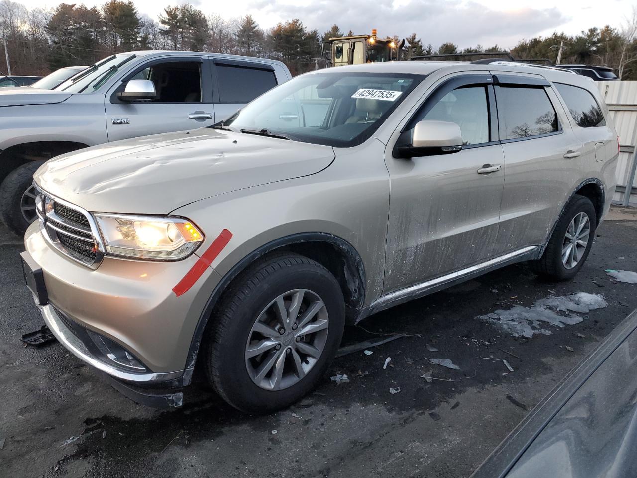 2014 Dodge Durango VIN 1C4RDJDG8EC475474