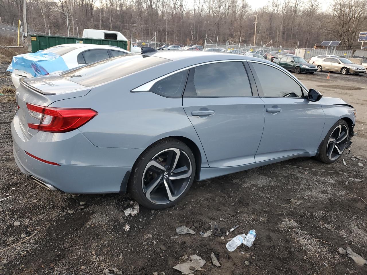2022 Honda Accord VIN 1HGCV1F35NA005901 Copart auction photo, front end damage thumbnail 3