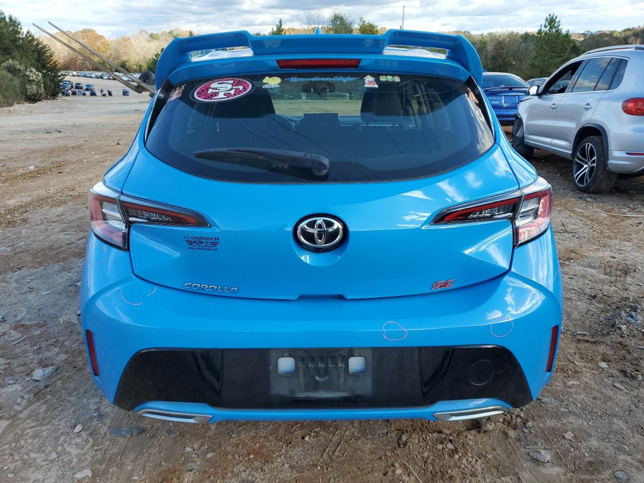 2019 Toyota Corolla VIN JTNK4RBE4K3067868 Copart auction photo, front end damage thumbnail 6