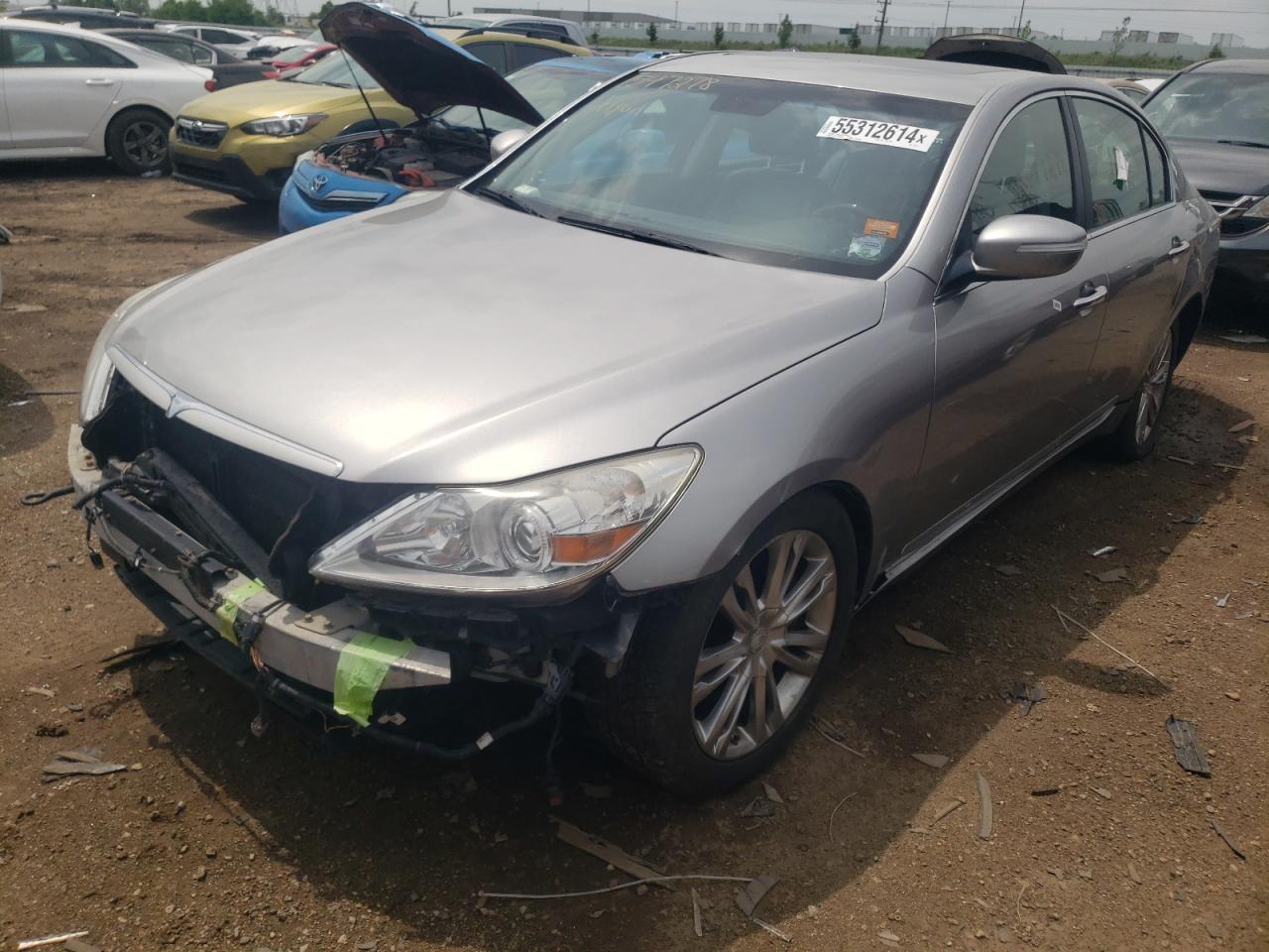 2011 Hyundai Genesis VIN KMHGC4DF2BU121812