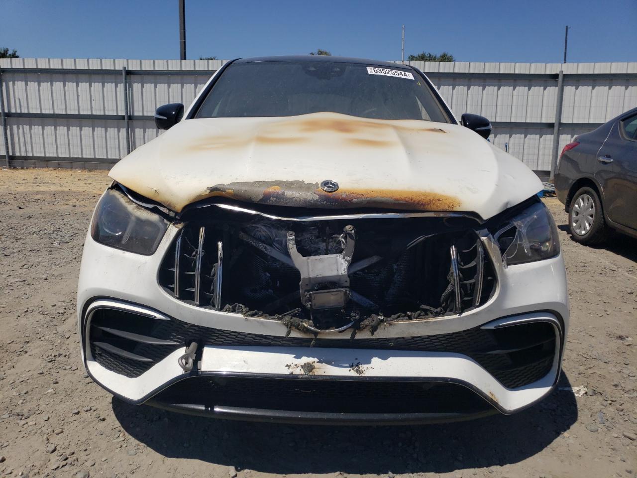 2021 Mercedes-Benz GLE VIN 4JGFD8KB7MA403948 Copart auction photo, burn - engine damage thumbnail 5