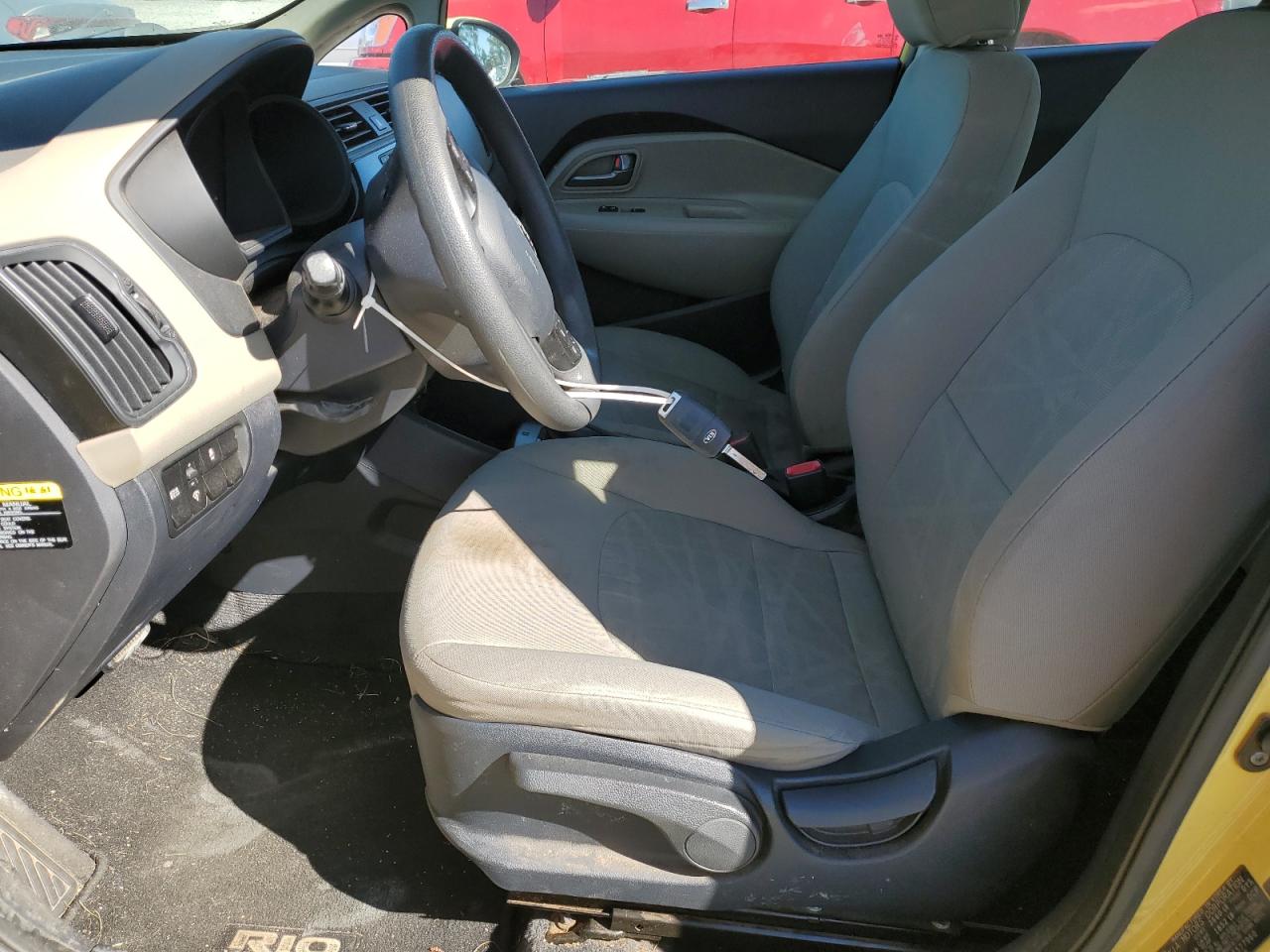 2016 KIA Rio VIN KNADM4A37G6577960 Copart auction photo, minor dent/scratches damage thumbnail 7