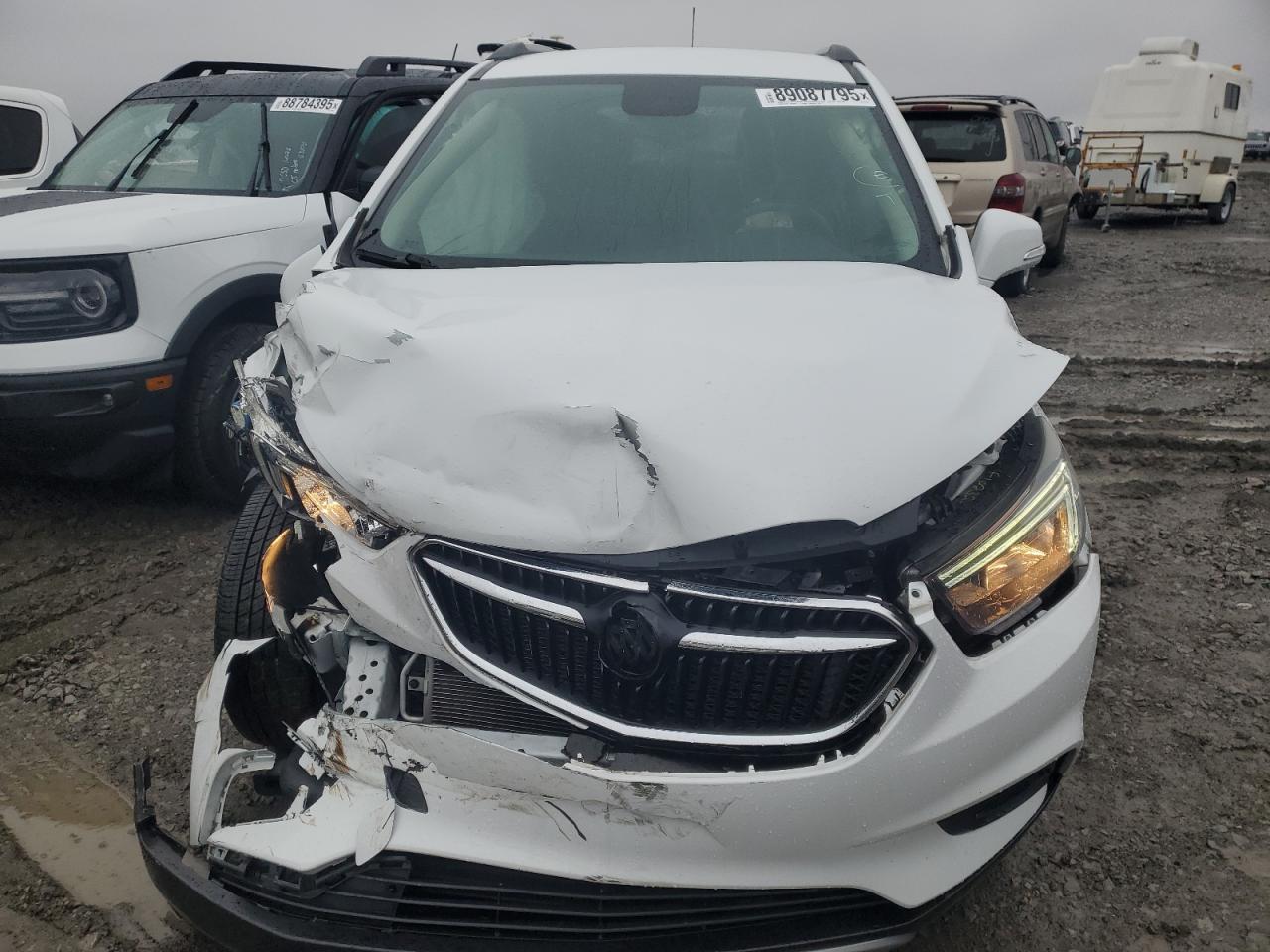 2019 Buick Encore VIN KL4CJASB8KB813277 Copart auction photo, front end damage thumbnail 5