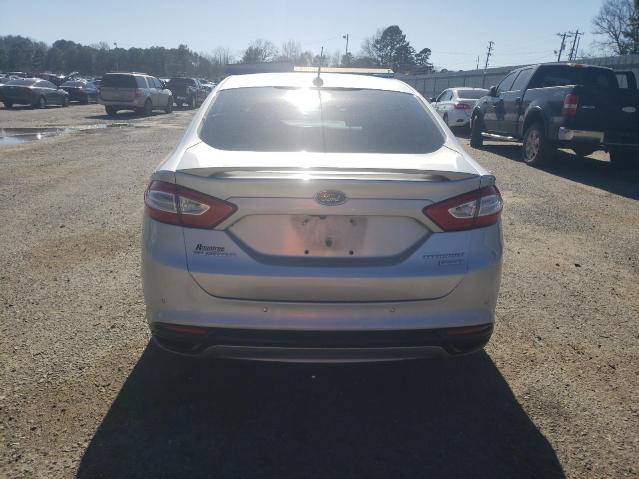 2013 Ford Fusion VIN 3FA6P0K97DR215050 Copart auction photo, rear end damage thumbnail 6
