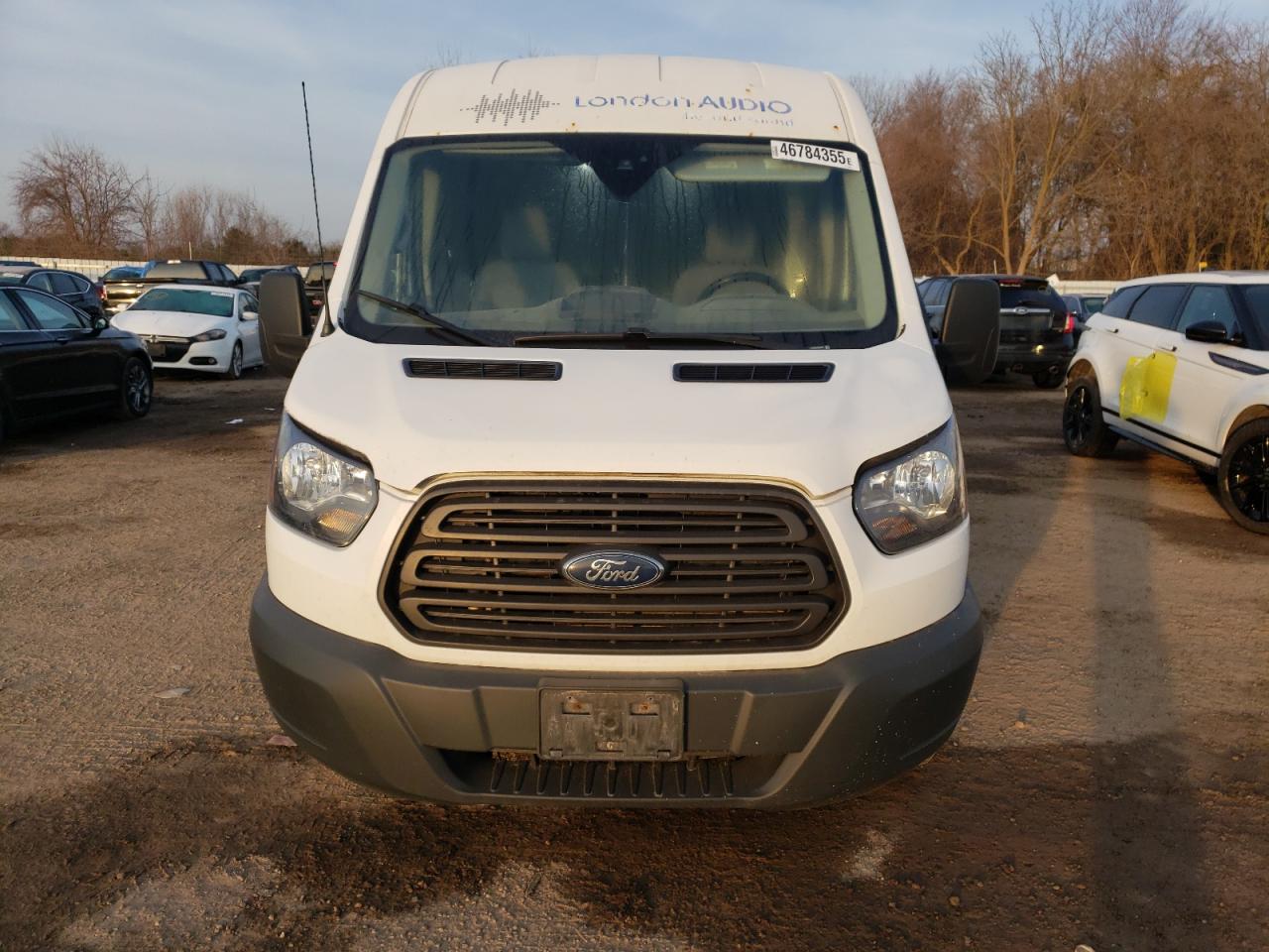 2017 Ford Transit VIN 1FTYR2CM5HKB52438 Copart auction photo, rear end damage thumbnail 5