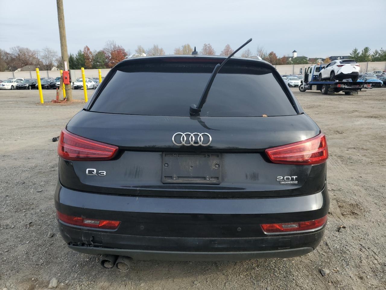 2016 Audi Q3 VIN WA1EFCFS6GR018503 Copart auction photo, all over damage thumbnail 6