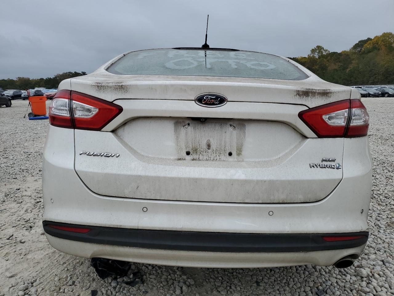 2015 Ford Fusion VIN 3FA6P0LU2FR117503 Copart auction photo, front end / side damage thumbnail 6