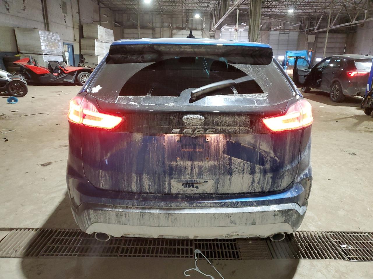 2022 Ford Edge VIN 2FMPK4K99NBA54314 Copart auction photo, front end damage thumbnail 6